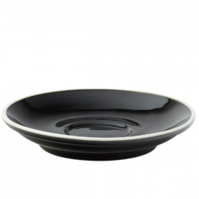 Barista Black Saucer 15cm