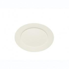 Bauscher Purity White Oval Platter with Rim 33cm  