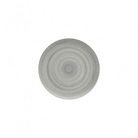  Bauscher Modern Rustic Ceramica Grey Flat Coupe Plate 15cm 