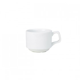 Genware Porcelain Stacking Cup 17cl / 6oz   