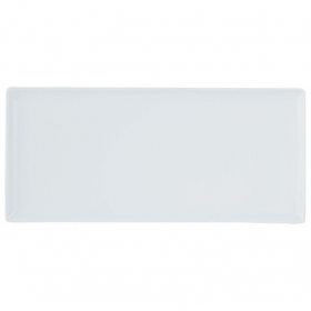 Porcelite White Rectangular Platter 13.75 x 6inch / 35 x 15.5cm 