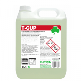 Clover T-Cup Chlorinated Dishwash Liquid 5ltr