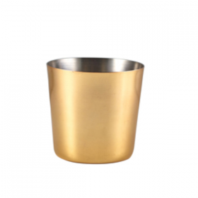 Genware Gold Plated Serving Cup 8.5cm 