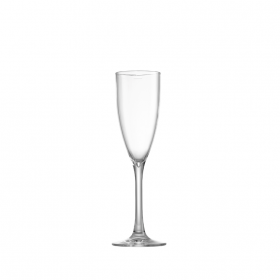 glassFORever Polycarbonate Champagne Flutes 6oz / 17cl