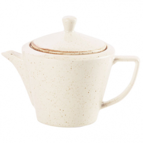 Porcelite Seasons Oatmeal Conic Teapot 18oz / 50cl    