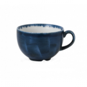 Churchill Stonecast Plume Ultramarine Cappuccino Cup 22.7cl / 8oz 