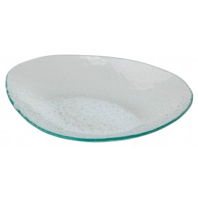 Oval Glass Dish 36 x 23.5cm 