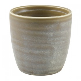 Terra Porcelain Matt Grey Chip Cup 8.7 x 8.7cm 