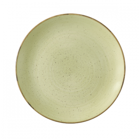 Churchill Stonecast Raw Green Coupe Plate 21.7cm 