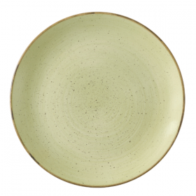 Churchill Stonecast Raw Green Coupe Plate 26cm 