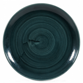Churchill Stonecast Patina Rustic Teal Coupe Plate 16.5cm  