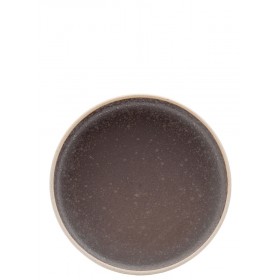 Truffle Walled Plate 7inch / 18.5cm 