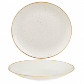Churchill Stonecast Barley White Deep Coupe Plate 28.1cm 