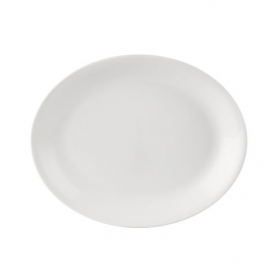 Simply White Oval Plate 9.5 x 7.5" / 24.5 x 19cm  