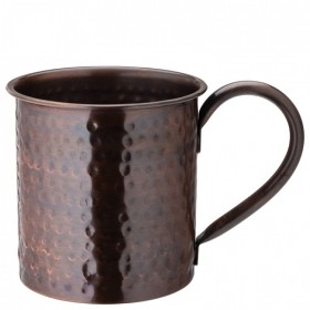 Aged Copper Hammered Mug 19oz / 54cl
