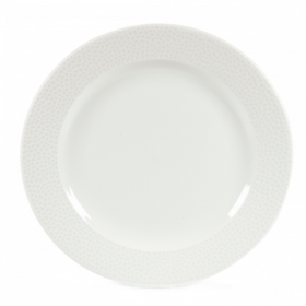 Churchill Isla White Footed Plate 23.4cm
