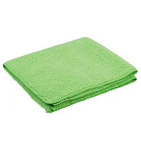 Microfibre Cloths Green Heavy Duty
