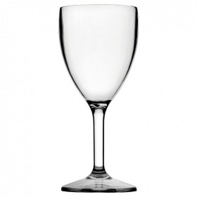 Diamond Polycarbonate Wine Glass 9oz / 270ml
