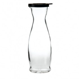 Indro Carafe with Black Cap 35.24oz / 1Ltr