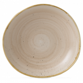 Churchill Stonecast Nutmeg Cream Organic Round Bowl 25.3cm
