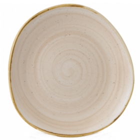 Churchill Stonecast Nutmeg Cream Organic Round Plate 26.4cm