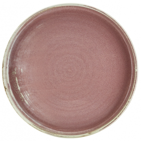 Terra Porcelain Rose Presentation Plate 26 x 3.3cm