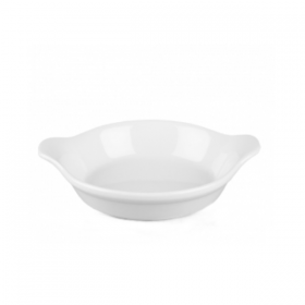 Churchill Cookware Mini Round Eared Dish White 12.5 x 15.2cm