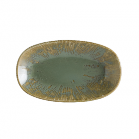 Bonna Sage Snell Gourmet Oval Plate 19 x 11cm