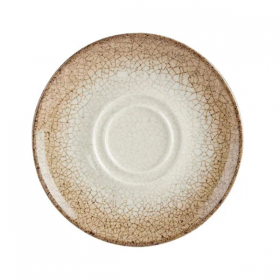 Academy Fusion Scorched Double Well Saucer 16cm 