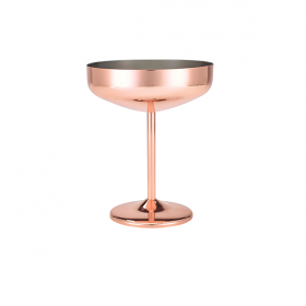 Copper Cocktail Coupe Glass 10.5oz / 30cl