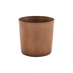 Copper Vintage Steel Serving Cup 8.5 x 8.5cm