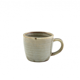 Terra Porcelain Smoke Grey Espresso Cup 3oz / 9cl