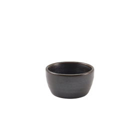 Terra Porcelain Cinder Black Ramekins 6.7 x 3.6cm