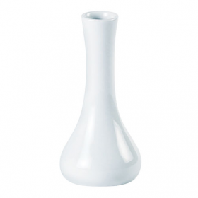Porcelite White Bud Vase 5inch / 12cm 