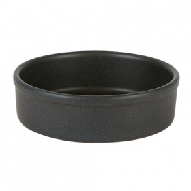 Rustico Carbon Round Tapas Dish 5.75inch / 14.5cm   