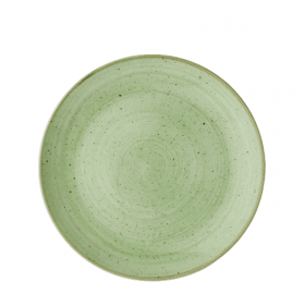 Churchill Stonecast Sage Green Coupe Plate 8.67inch / 21.7cm
