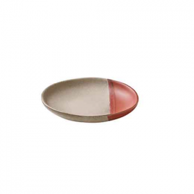 Playground Spot On Coral Flat Coupe Plate 15cm