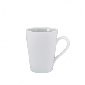 Genware Porcelain Conical Latte Mug 30cl / 10.5oz