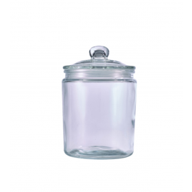 Genware Glass Biscotti Jar 1.8Ltr