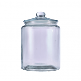 Genware Glass Biscotti Jar 6Ltr