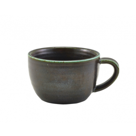 Terra Porcelain Cinder Black Coffee Cup 7.75oz/22cl