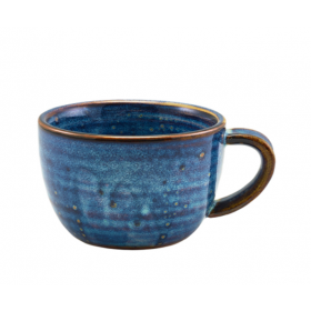 Terra Porcelain Aqua Blue Coffee Cup 7.75oz/22cl