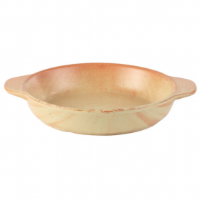 Rustico Flame Round Eared Dishes 12cm / 4.75inch
