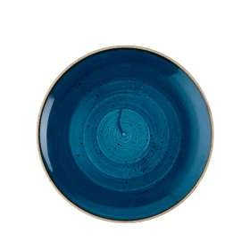 Churchill Stonecast Java Blue Coupe Plate 10.25inch / 26cm