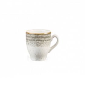 Churchill Studio Prints Homespun Espresso Cup Stone Grey 10cl