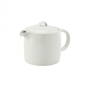 Genware Porcelain Solid Teapot 81cl / 28.5oz