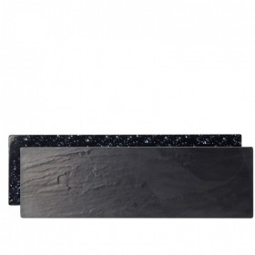 Melamine Slate / Granite Effect Reversible Platters GN 2/4 52 x 16cm
