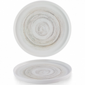 Churchill Elements Dune Walled Plate 26cm 