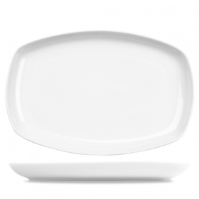 Churchill Art de Cuisine Menu Porcelain Small Rectangular Platter 24.5 x 16cm 