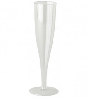 Disposable Champagne Flutes 135ml